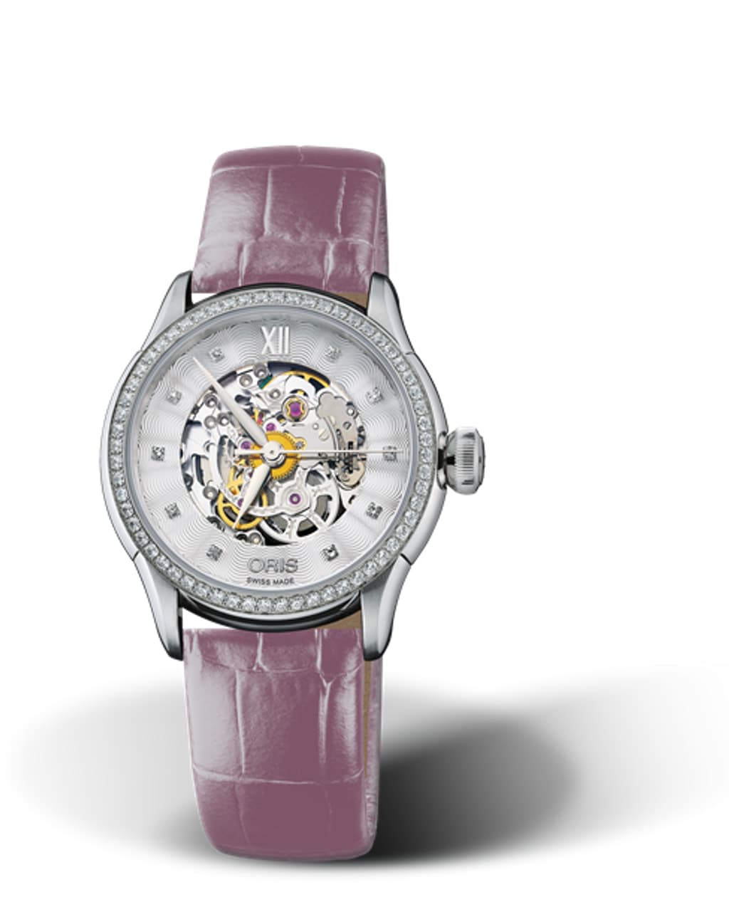 Oris artelier skeleton diamonds discount